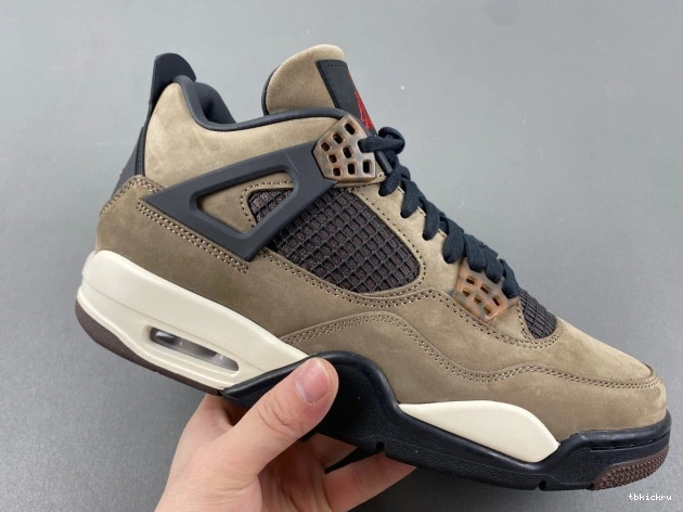 Cheap TBkick AJ4-882335 Air Brown TS Jordan 4 Travis Scott x Retro 0816